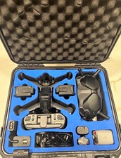 DJI FPV Ready-to-Fly Drone Bundle w/ Goggles, Controller, Batteries, Case 20min