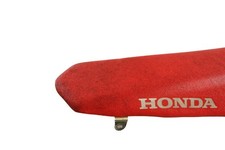 Enjoy MFG Ribbed Seat Cover For Honda CR 85 - Red Sides / Black Top / Red Ribs - View #3