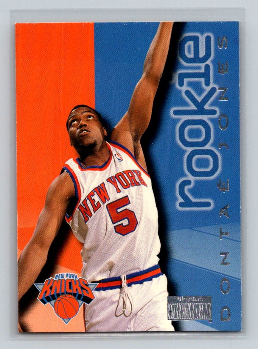 1996-97 SkyBox Premium Rookie RC #217 Dontae' Jones New York Knicks