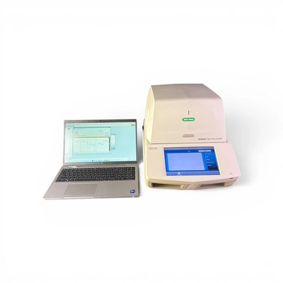 Bio-Rad CFX384 Real-Time PCR System w/ C1000 Touch & Laptop - Warranty