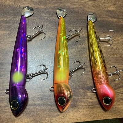 Fishing Lure Jackall Anchovy Missile 90g Barbless Hook Custom Cutlass Jig