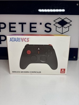 Atari VCS Black Wireless Modern Controller NIB Factory Sealed