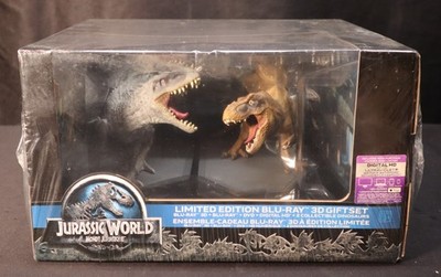 Jurassic World Limited Edition Blu-Ray 3D Giftset Factory Sealed