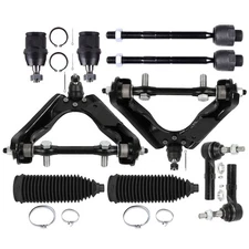 10x Front Control Arm And Ball Joint Tie Rod End For 2000-2004 Dodge Dakota