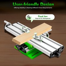Work Table X Y Axis Bench Drill Press Vise Cross Slide Fixture Milling Machine