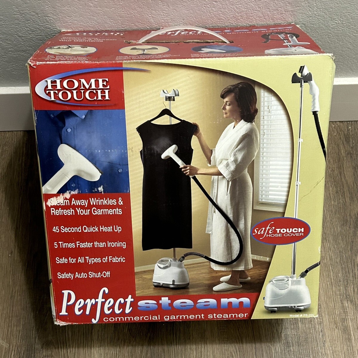 Commercial Garment Steamer Home Touch Perfect Steam Wrinkle Free 