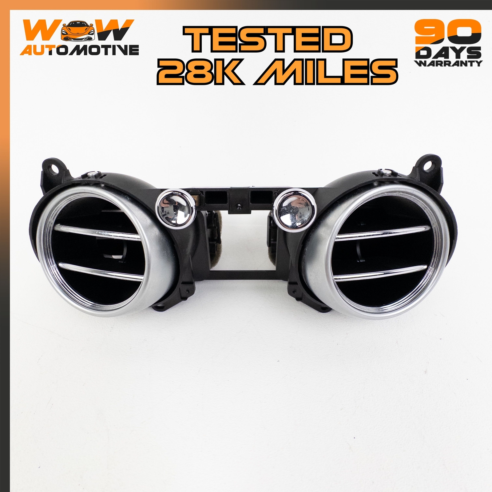 06-13 BENTLEY CONTINENTAL GTC FLYING SPUR DASHBOARD AIR VENT PANEL BLACK OEM