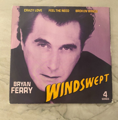 Bryan Ferry Maxi 12 Inch Extended Windswept  Four Tracks Year 1985