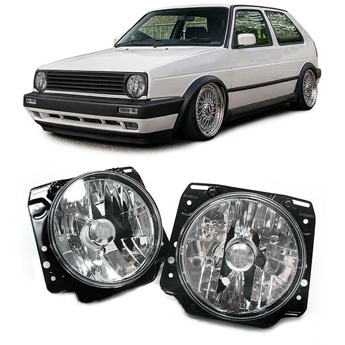 zastaraný zamestnanec výbuch golf mk2 clear headlights nezávisle
