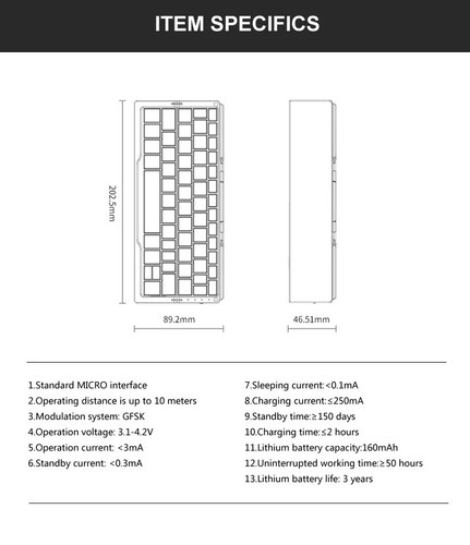 Mini Folding Bluetooth Keyboard Wireless Keypad Support3 Devices With Stand - Picture 20 of 23