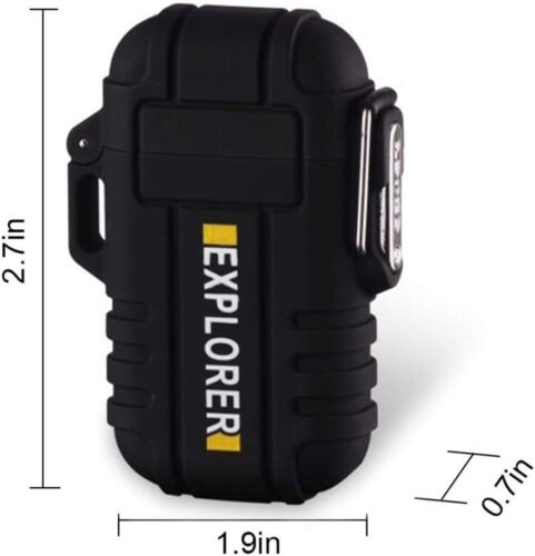 Arc Lighter Outdoor Dual Plasma Arc Lighter USB Rechargeable Electric Lighters - Picture 13 of 14