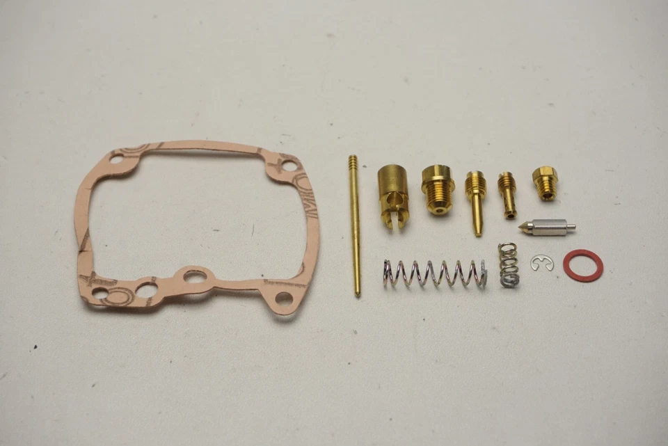 Kit de reparación de carburador KYSTER compatible con Kawasaki G7 G7S KH100 KH125 Foto 3 de 4