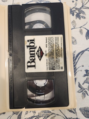 Disney Classic Bambi VHS 942 Black Diamond Edition Vintage Rare - Picture 6 of 6