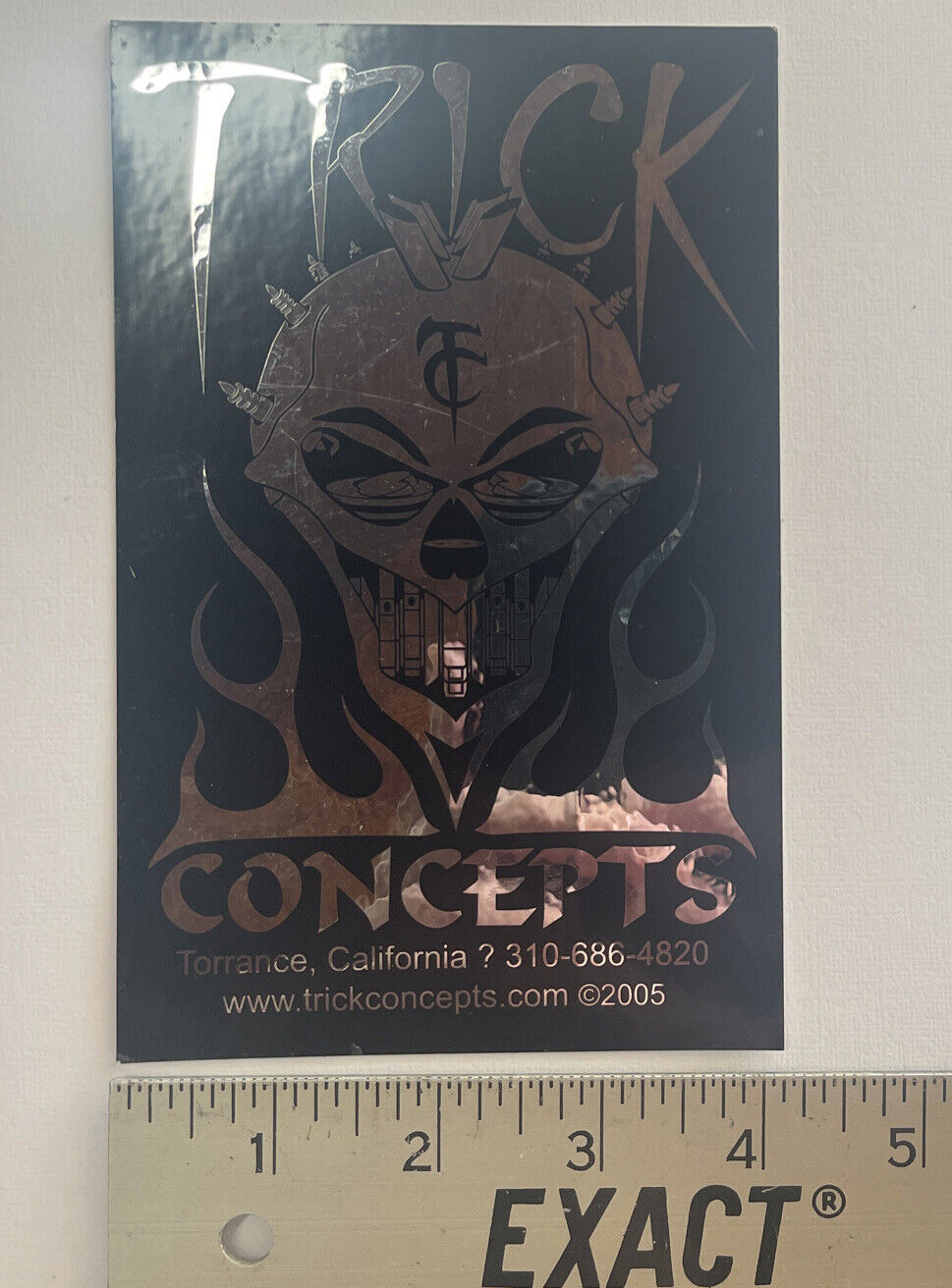 TRICK CONCEPTS  “ STICKER/ DECAL/LARGE/ SURFING