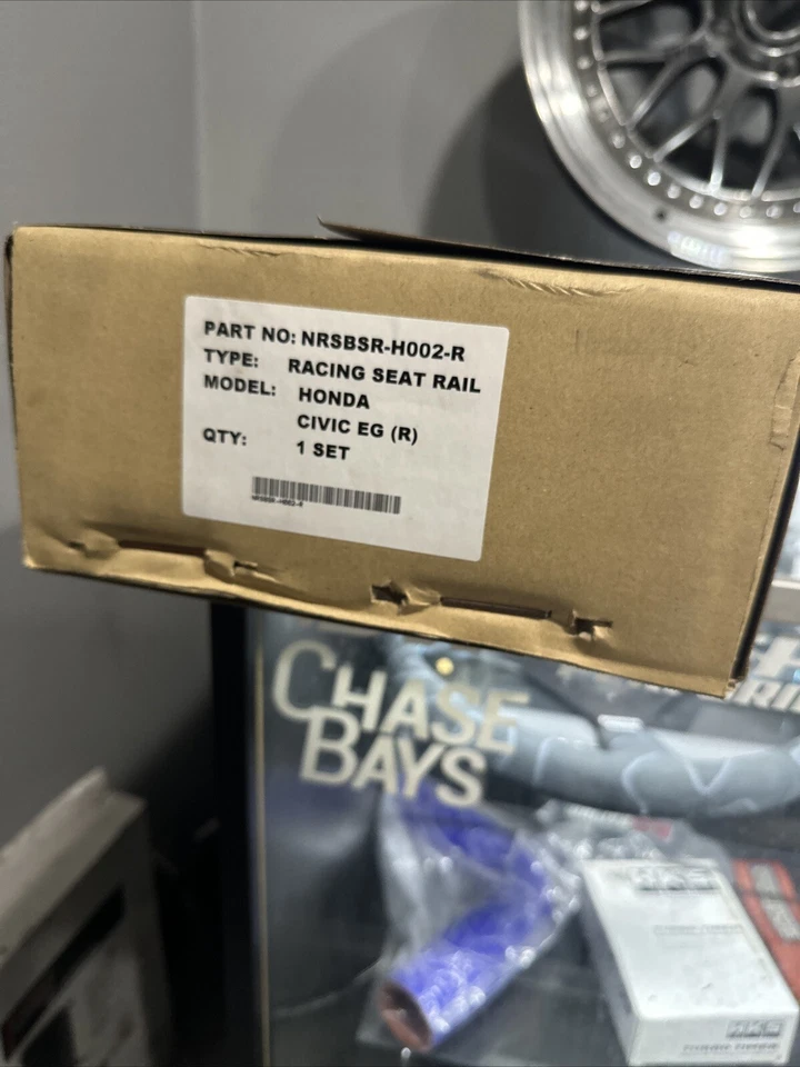 Riel de asiento Buddy Club Racing Spec para pasajero derecho Honda Civic 1992-95 Foto 2 de 2