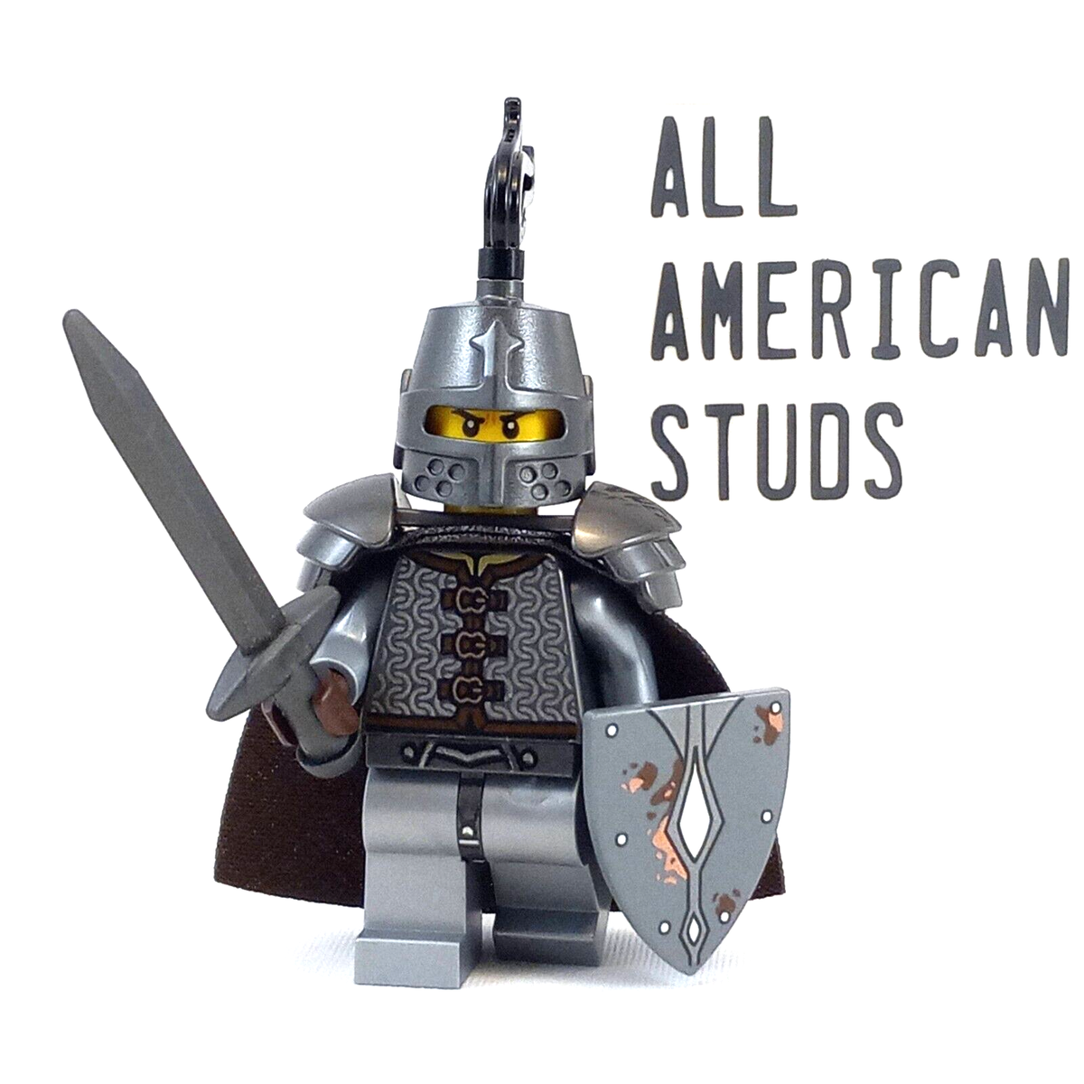 LEGO Castle Fright Knight Minifigure Scale Mail Armor Medieval