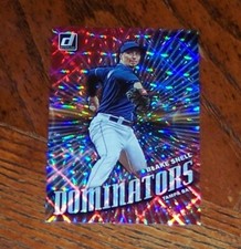 2019 Panini Donruss Dominators Red 72/149 Blake Snell #D10