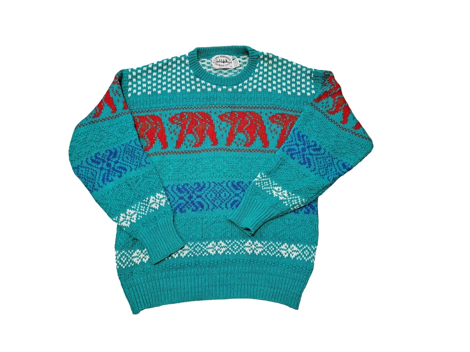 Cotton 1980s Vintage Sweaters for Men