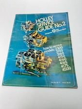Holley Carburetor Service Guide 2 Rebuild Manual 2300 3160 4150 4165 4175 4500