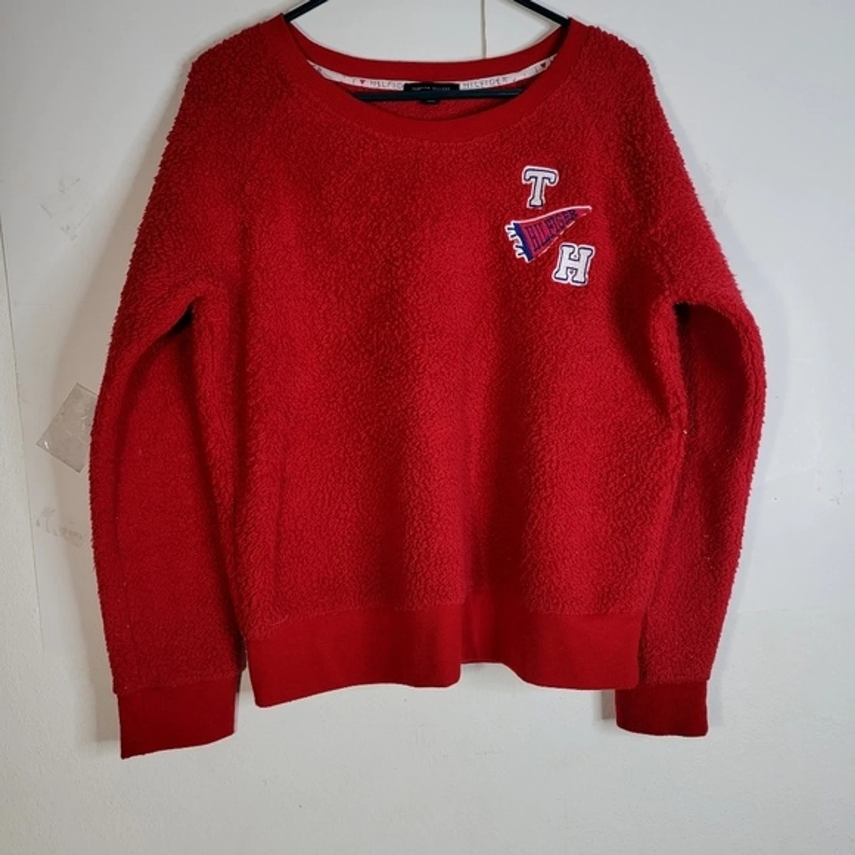Tommy hilfiger top fuzzy sweater