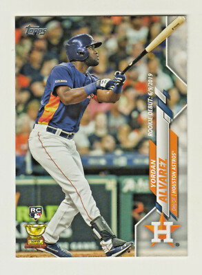 2020 Topps Update #U-300 YORDAN ALVAREZ RC Rookie Houston Astros