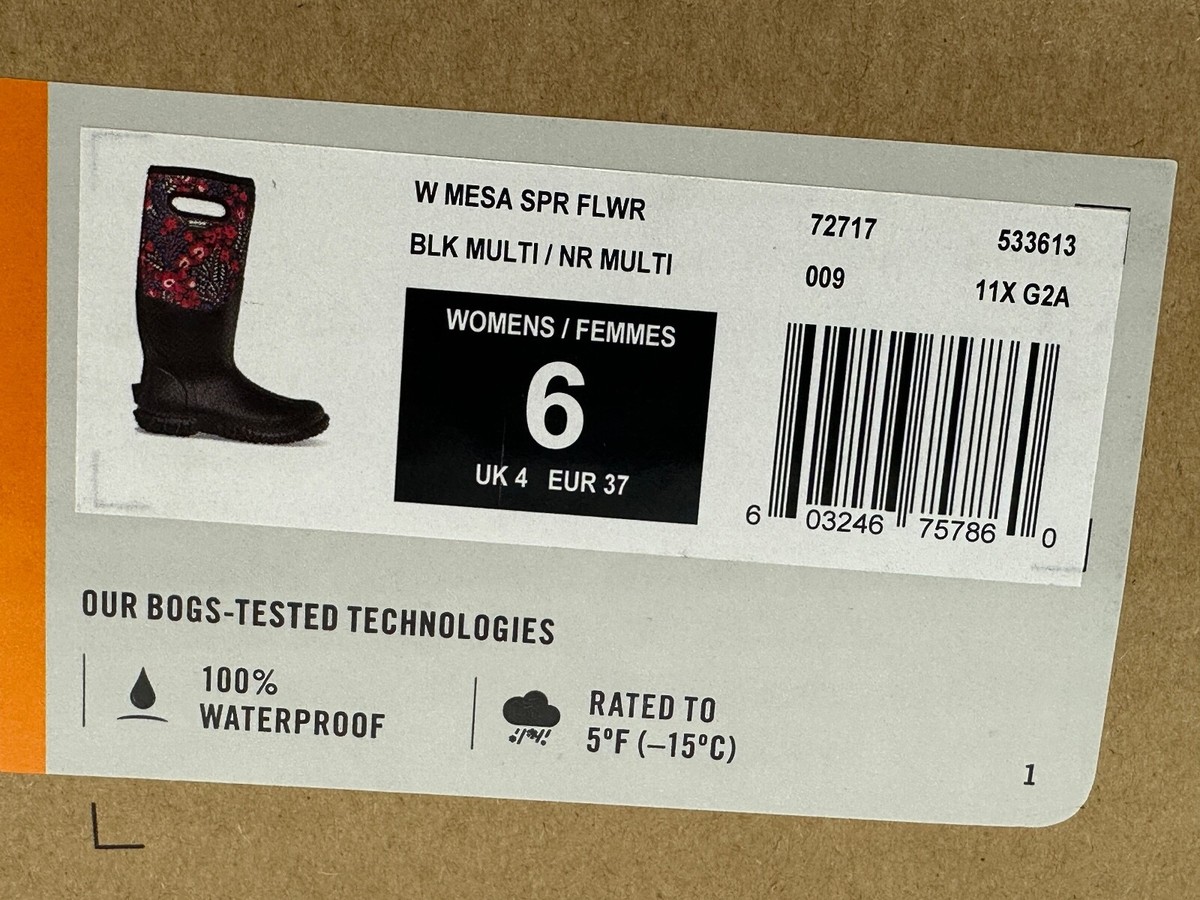 mi☆ BOGS Women's Rainboot Waterproof Boot Size 6 | eBay