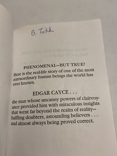 The Story of Edgar Cayce: The Hidden River by Thomas Segrue; Revised Edition - Picture 5 of 8