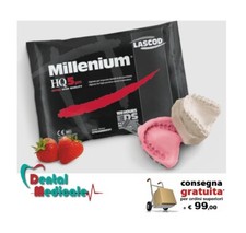 Alginato Millenium Lascod dental alta precisione dei dettagli a 15 micron - 450g