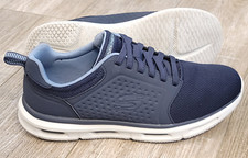 Skechers Men's Glide Lite Classic Fit Memory Foam Shoes Size 10 Navy Blue 16945