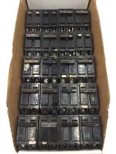 Lot of 20 Flawed GE General Electric 20/50/60/100 Amp Type THQL Circuit Breakers