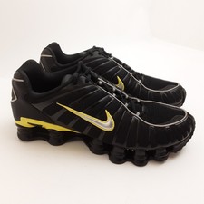 nike shox tl black yellow