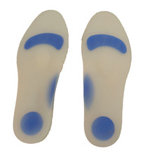 Silicone insoles, size 39. -Like New 