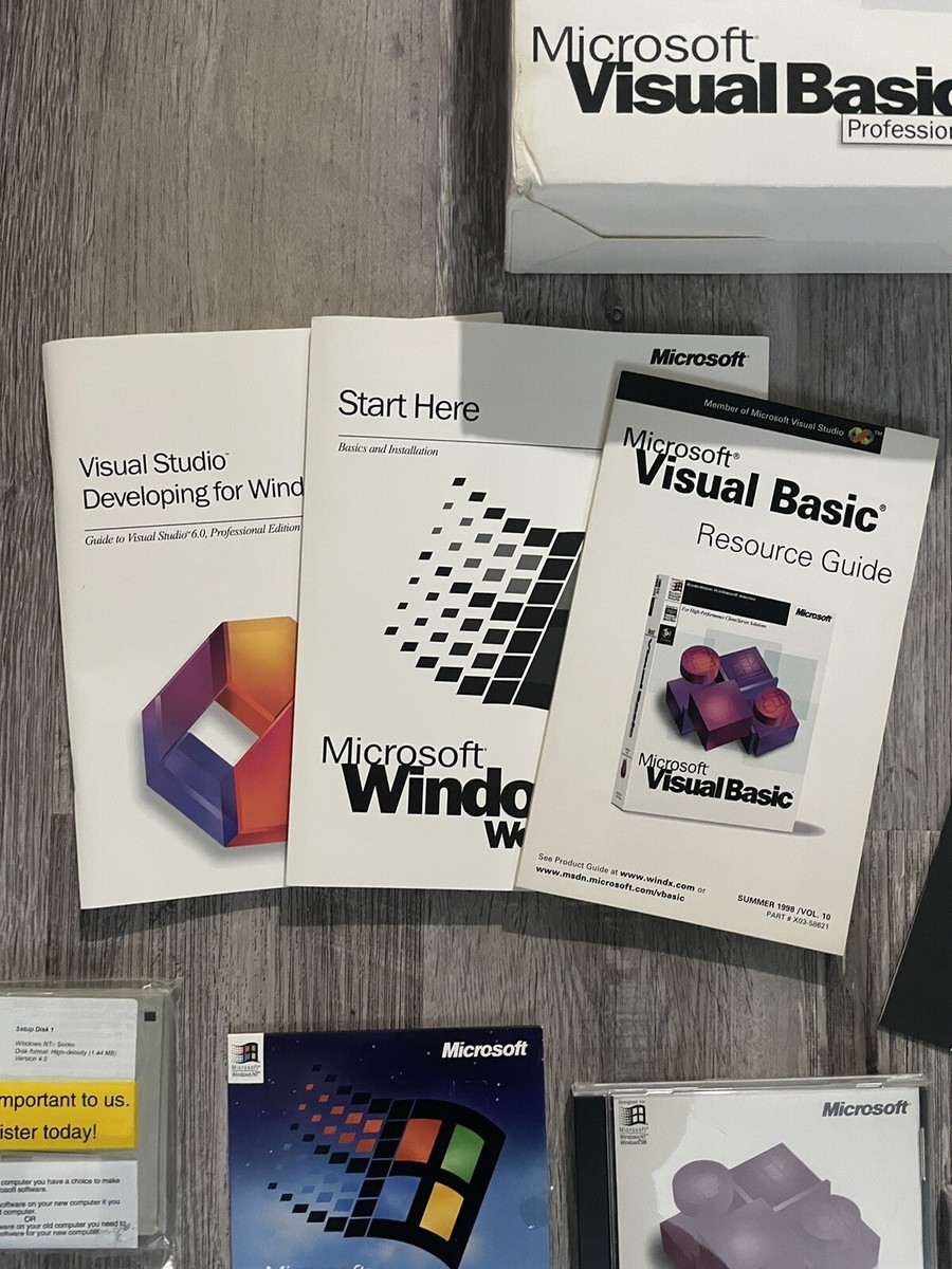 Microsoft Visual Basic 6.0 Professional Edition 203-00506 | eBay Microsoft Visual Basic 6.0 Professional Edition 203-00506 | eBay