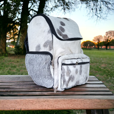 Cowhide Leather Backpack For Men and Women's  Gift & Fashion Bag, Daily Use bag