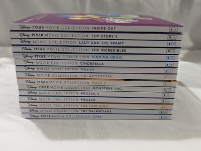 Disney Mini Movie Collection Library 15 Book Box Set Toy Story