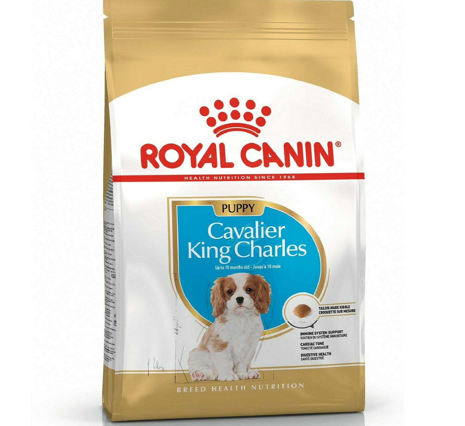 ROYAL CANIN DOG CAVALIER KING CHARLES PUPPY BREED 1.5kg : Dry Food rc Junior Pet