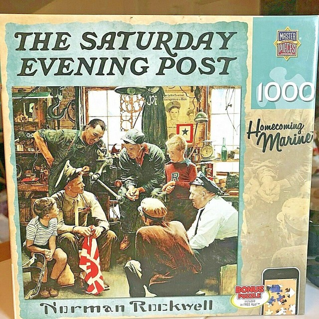 MasterPieces Saturday Evening Norman Rockwell Homecoming ...