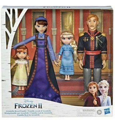 Disney Frozen Ii 2 Movie Arendelle Royal Family Toddler Anna Elsa Baby Mom Dad Ebay