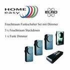Funk Funkschalter Set Steckdosendimmer dimmbar Fernbedienung Steckdosen Dimmer