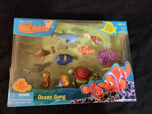 Disney Pixar Alla ricerca di Nemo Ocean Gang set statuette - 2002 - Foto 1 di 14