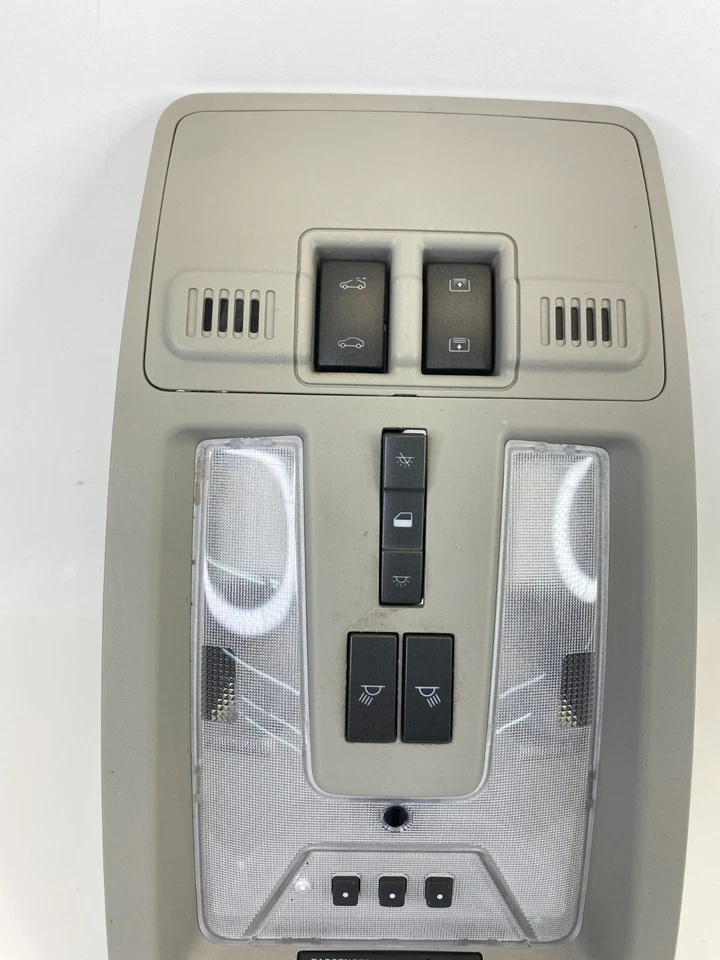 2010-2016 Cadillac SRX верхняя консоль карта свет люк Homelink переключатели - Изображение 4 из 4