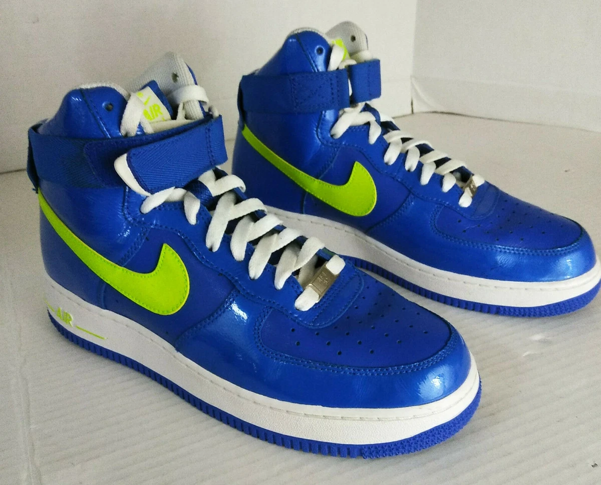 Nike air force 1 volt blue Clearance