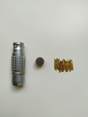 Lemo FGA.4B.330 Connector Kupplung Stecker Kabelkupplung Insert and Cable Collet