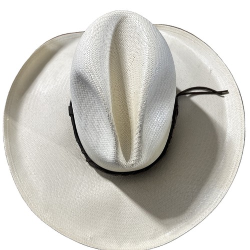 ANGELA &‎ WILLIAM Straw Wide Brim Sun Hat Wide Brim Visor Beach Bow Accent ANGELA & WILLIAM Straw Wide Brim Sun Hat Wide Brim Visor  main image 2