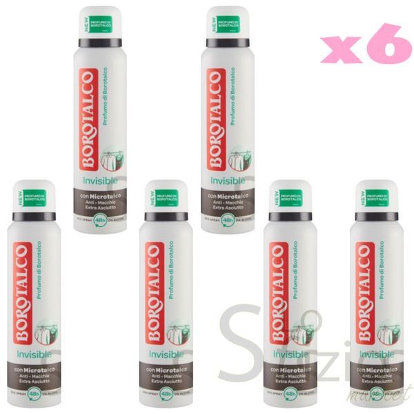 BOROTALCO DEOSPRAY INVISIBLE 150ML
