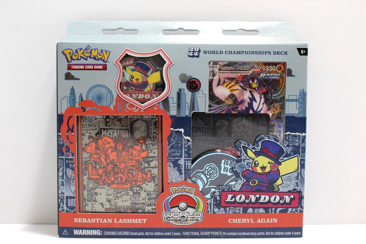 Pokemon 2022 World Championships Deck - London - Sebastian Lashmet