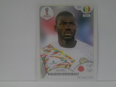 2018 Panini World Cup Stickers Soccer #617 Kalidou Koulibaly