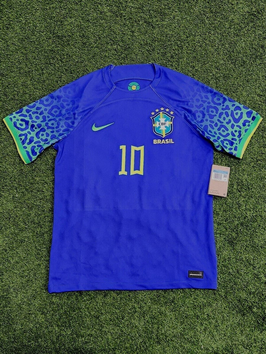 Nike Brasil Men's Away Jersey 22/23 Legend Neymar Jr #10