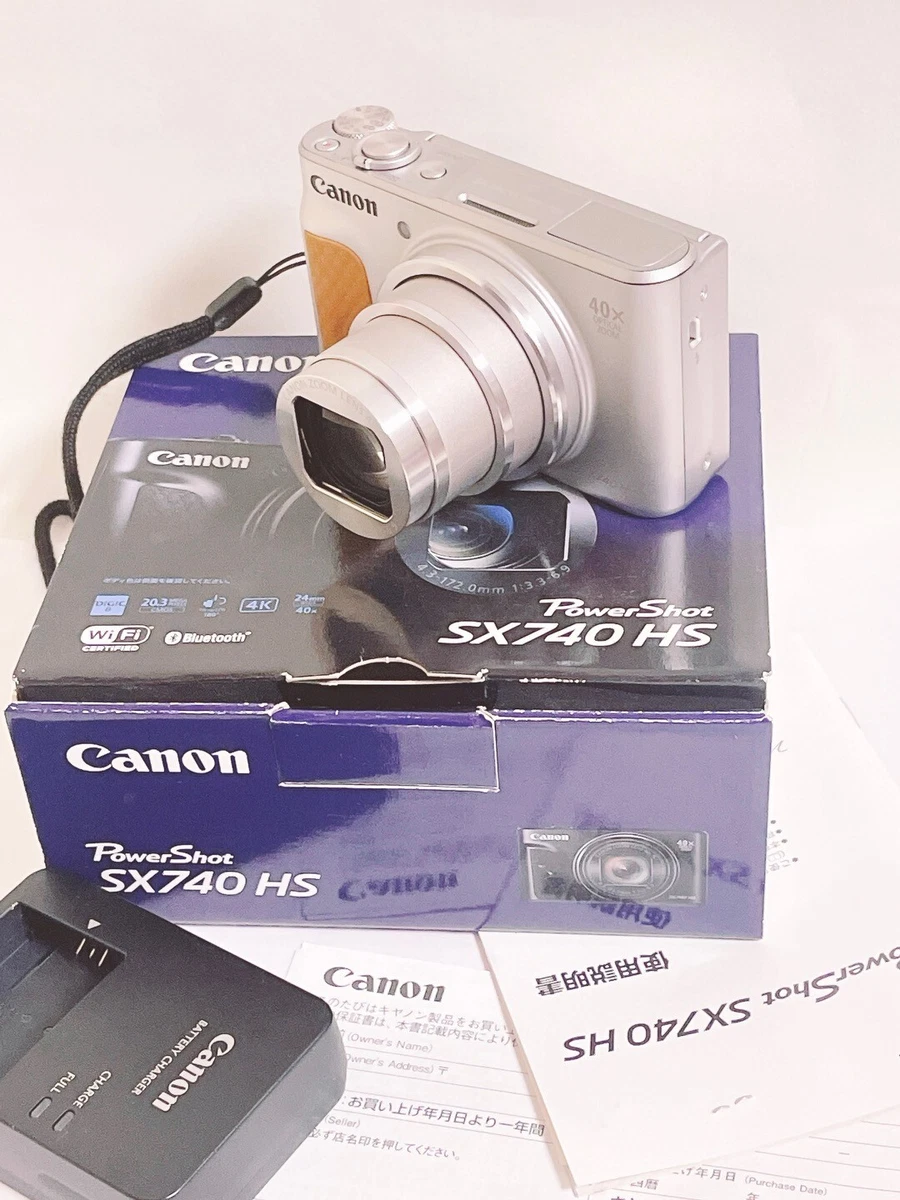 Canon PowerShot SX740HS シルバー-