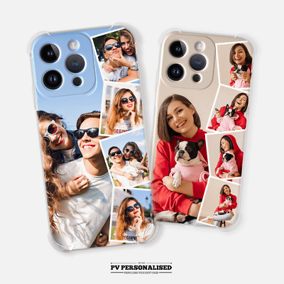 Personalisierte Handyhülle mit Foto Stoßfest Cover für iPhone & Samsung
